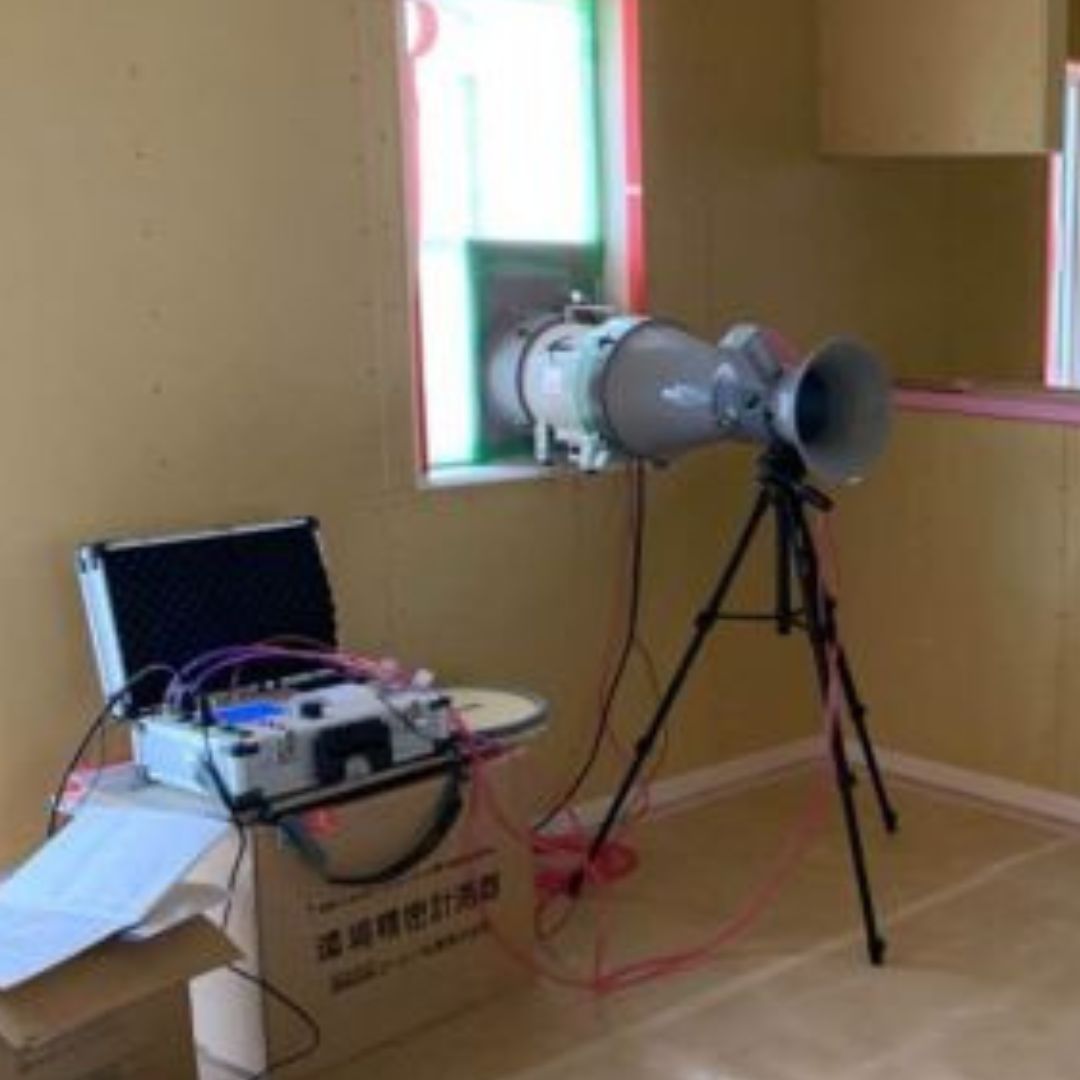 水田建設は気密測定器を自社で所有