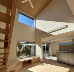 【終了】完成見学会～塗り壁のぬくもりと『澄家』の空気が心地よい、41坪の高性能住宅